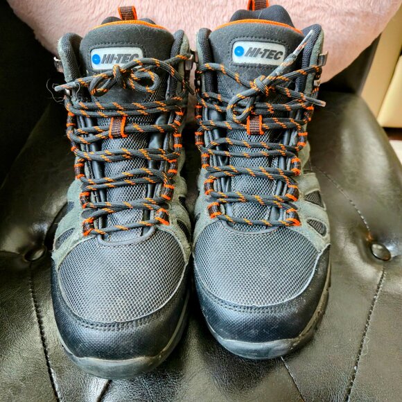 Brand New Men's Size 10 Hi-Tec Mesa Mid Cut Waterproof Hiking Boots - Picture 3 of 5